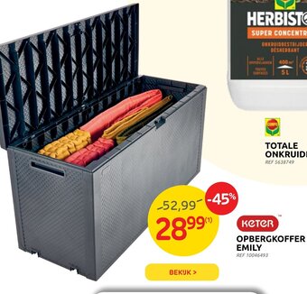 Brico Keter opbergkoffer emily REF 10046493 aanbieding
