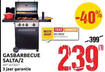 Brico Gasbarbecue salta/2 REF 5673021 aanbieding