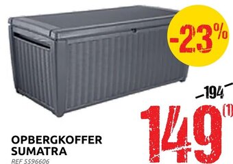 Brico Opbergkoffer sumatra REF 5596606 aanbieding