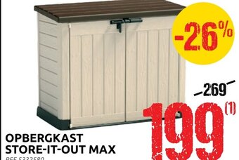 Brico Opbergkast store-it-out max REF 5332580 aanbieding