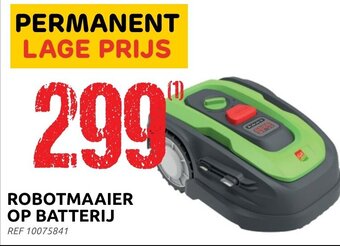 Brico Robotmaaier op batterij REF 10075841 aanbieding