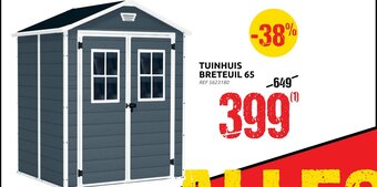 Brico Tuinhuis breteuil 65 REF 5623180 aanbieding