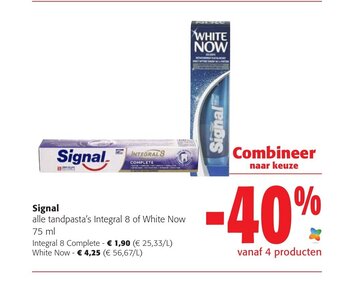 Colruyt Signal Integral 8 Complete aanbieding