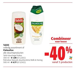 Colruyt Tahiti douchegel Kokos 300 ml aanbieding