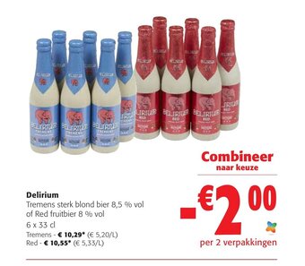 Colruyt Delirium Tremens 6 x 33 cl aanbieding