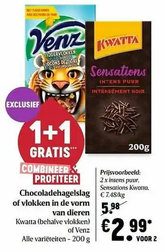 Delhaize Intens puur sensations kwatta aanbieding