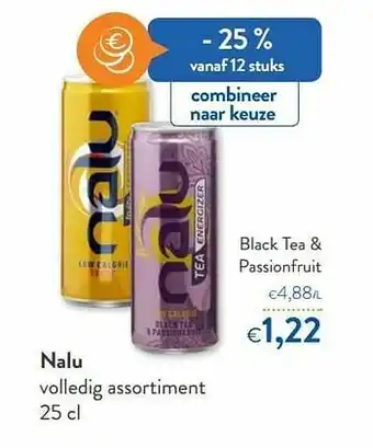 Nalu black tea + passionfruit