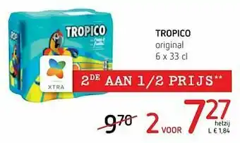 Spar Colruyt Tropico original aanbieding