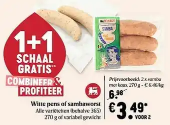 Samba met kaas