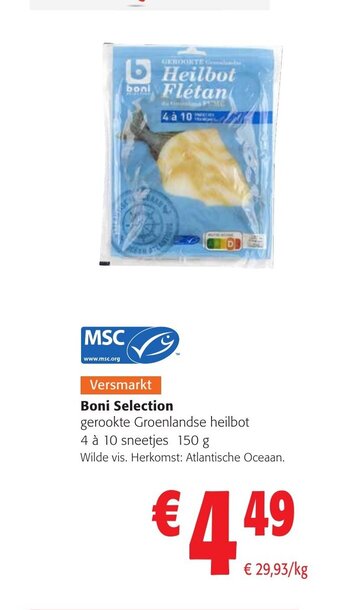 Colruyt Boni Selection 150 g aanbieding