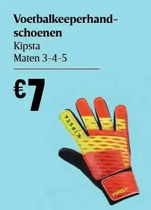 Delhaize Voetbalkeeperhandschoenen kipsta aanbieding