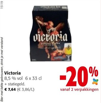 Colruyt Victoria 8,5% Vol 6 x 33cl aanbieding