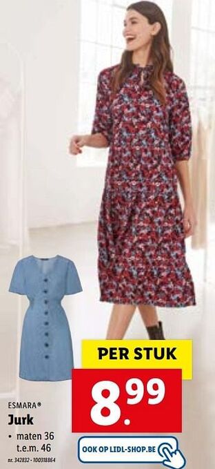 Lidl Jurk aanbieding