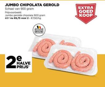 Jumbo Jumbo chipolata gerold aanbieding