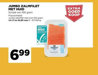 Jumbo Jumbo zalmfilet met huid aanbieding