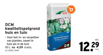 GAMMA DCM kwaliteitspotgrond huis en tuin aanbieding
