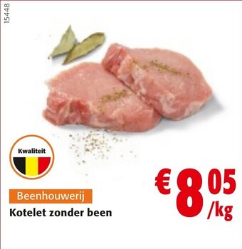 Colruyt Kotelet Zonder Been aanbieding