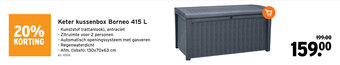 GAMMA Keter kussenbox Borneo 415L aanbieding
