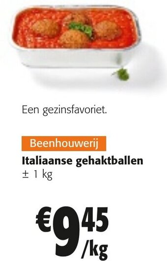 Italiaanse Gehaktballen 1kg