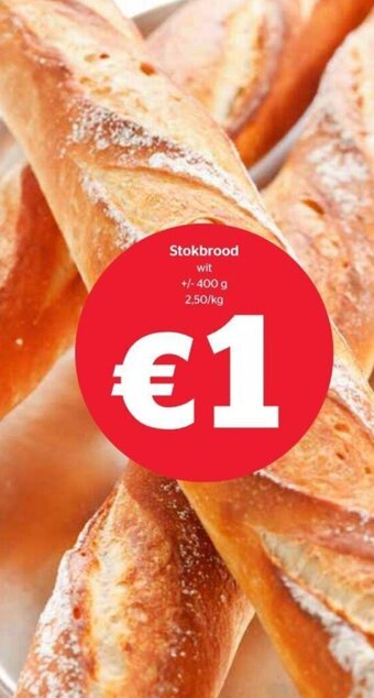 Spar Stokbrood aanbieding