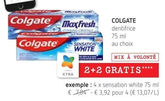 Spar Colgate aanbieding