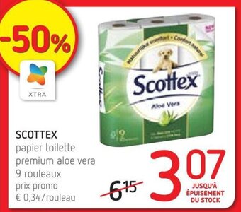 Spar Scottex aanbieding