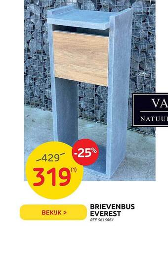 Brico Brievenbus everest aanbieding