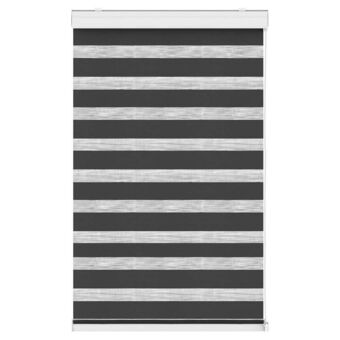 Leen Bakker Fenstr duo-rolgordijn - antraciet - 60x175 cm aanbieding
