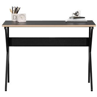 Leen Bakker Bureau debbey - zwart - 75x105x55 cm aanbieding