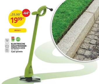Brico Elektrische grastrimmer cpe2523 gt-5 aanbieding
