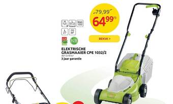 Brico Elektrische grasmaaier cpe 1032-2 aanbieding