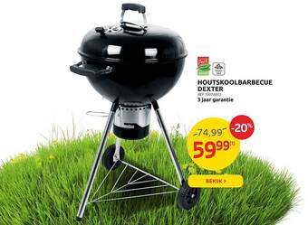 Brico Houtskoolbarbecue dexter aanbieding