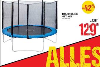 Brico Trampoline met net aanbieding