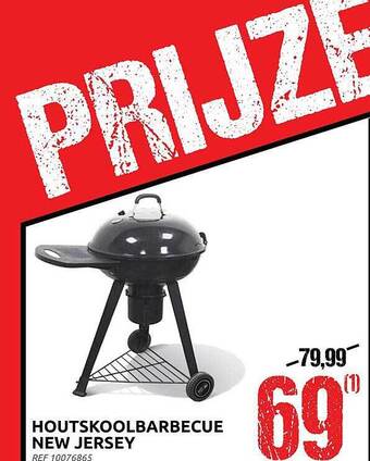 Brico Houtskoolbarbecue new jersey aanbieding