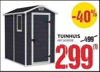 Brico Tuinhuis aanbieding