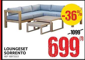 Brico Loungeset sorrento aanbieding