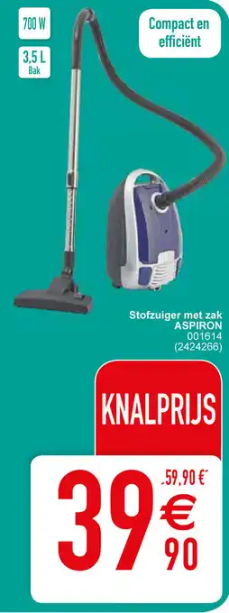 Cora Aspiron Stofzuiger met zak 001614 (2424266) aanbieding