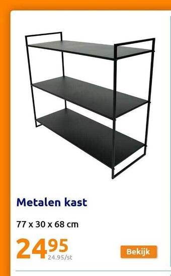 Action Metalen kast aanbieding