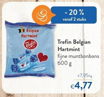 OKay Trefin Belgian Hartmint 600g aanbieding