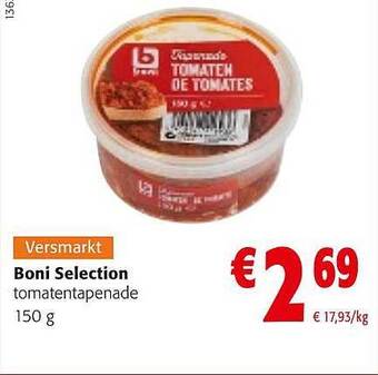 Colruyt Boni selection tomatentapenade aanbieding