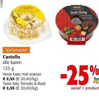 Colruyt Castello alle kazen aanbieding
