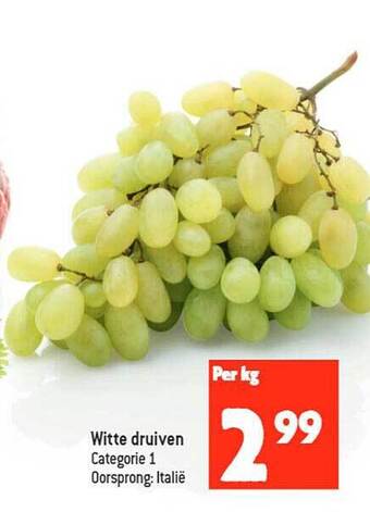 Witte druiven