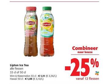 Colruyt Lipton ice tea aanbieding