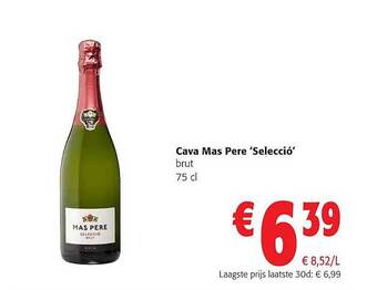 Colruyt Cava mas pere 'selecció' brut aanbieding