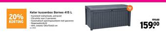 GAMMA Keter kussenbox borneo 415l aanbieding