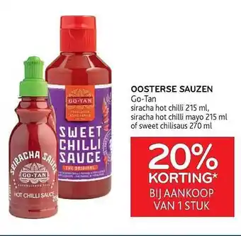 Oosterse sauzen go-tan