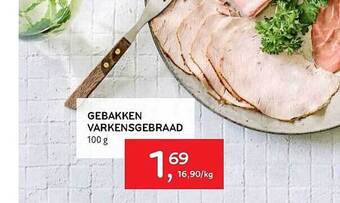 Alvo Gebakken varkensgebraad aanbieding