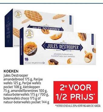 Koeken jules destrooper