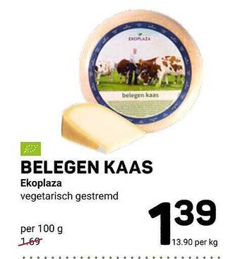 Belegen kaas ekoplaza