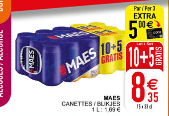 Cora Maes 15 x 33cl aanbieding